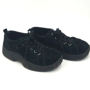 SODA Black Vintage Y2k Sneakers Platforms 90s